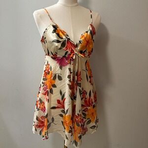 Y2K‎ Victoria Secret Floral Slip Dress Size Women's Small